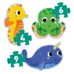 Set puzzle-uri evolutive In ocean, Djeco - imagine 3