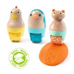 Set role de modelat Myplastirollers, Djeco - imagine 3