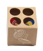 Set titirezi din lemn cu baza ascutita, Fridolin - imagine 3