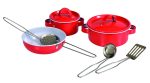 Set vase metalice rosii, Egmont Toys - imagine 2