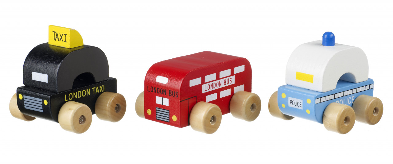set-vehicule-londoneze-orange-tree-toys9787 Set vehicule londoneze, Orange Tree Toys - imagine 1