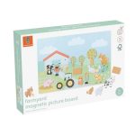 Tabla magnetica cu figurine – Ferma, Orange Tree Toys
