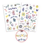 Tatuaje fluorescente Vise frumoase, Djeco - imagine 3