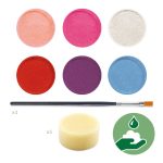 Trusa make-up culori pastel non alergice, Djeco - imagine 3