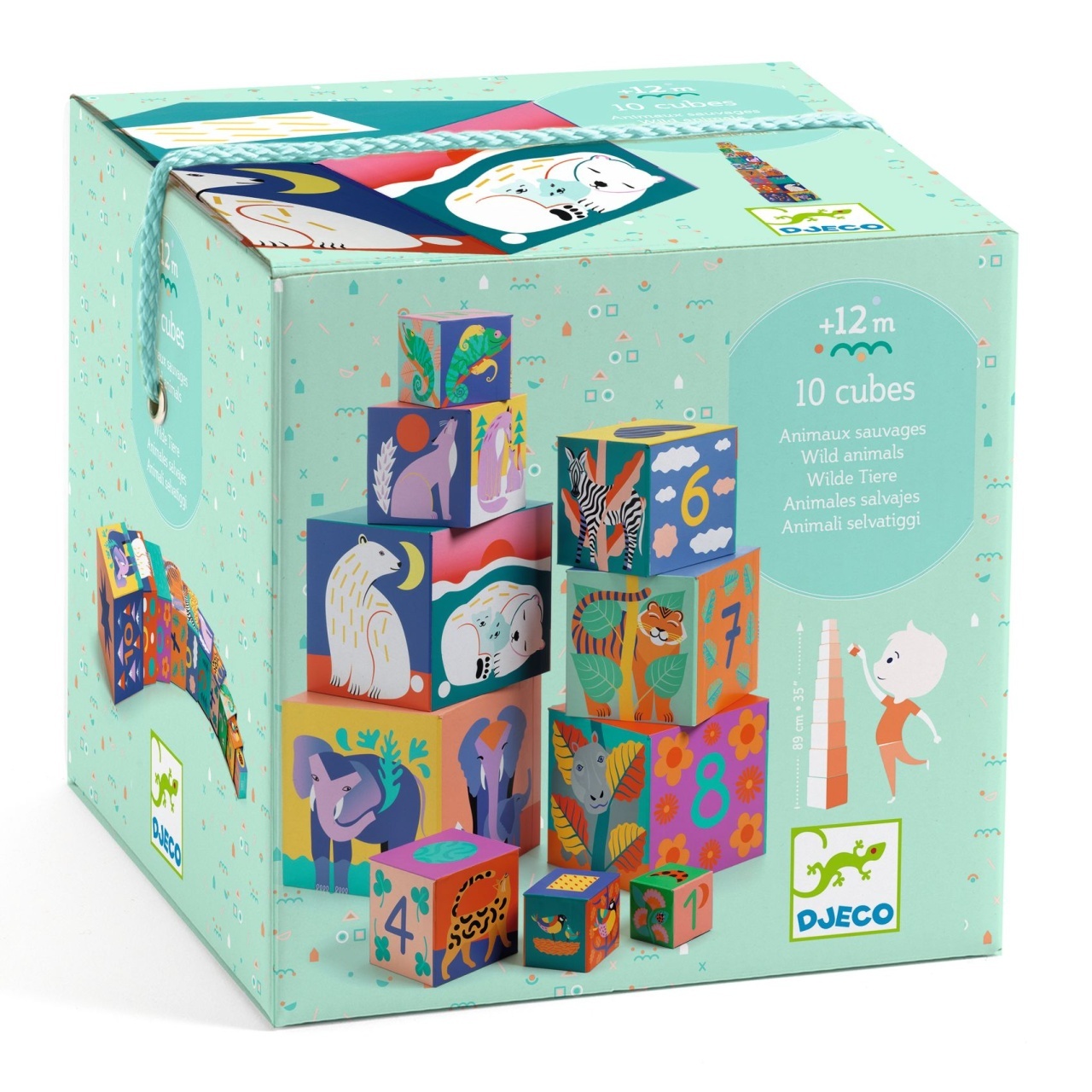 turn-de-construit-animale-djeco100097818 Turn de construit Animale, Djeco - imagine 1