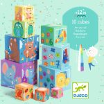 Turn de construit Curcubeu, Djeco - imagine 3