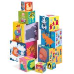 Turn de construit Scara, Djeco - imagine 3