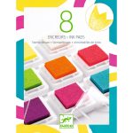 Tusiere colorate pentru stampile, Djeco - imagine 2