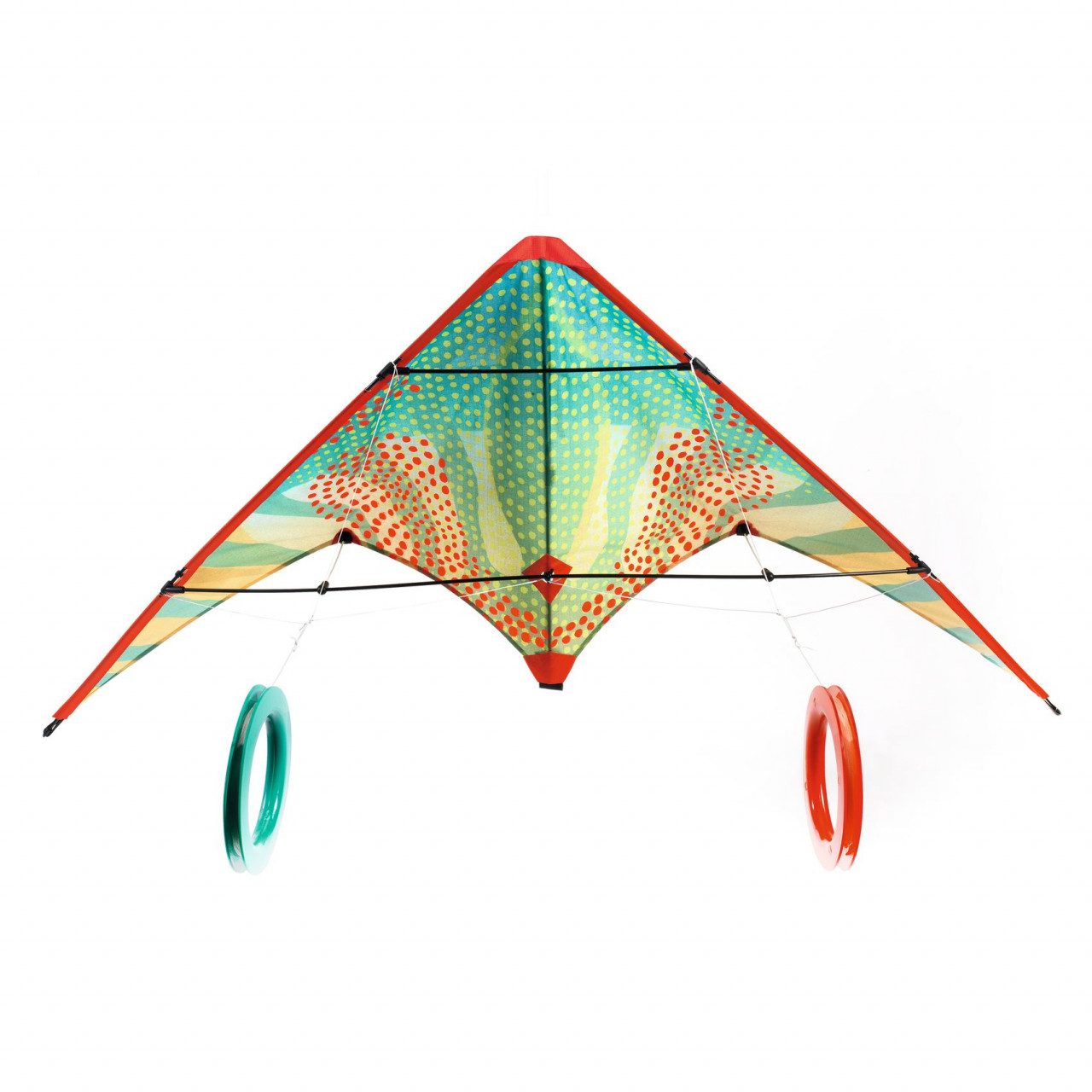 zmeu-acrobatic-puncte-rosii-djeco9915 Zmeu acrobatic Puncte rosii, Djeco - imagine 1