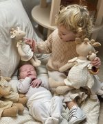 Zornaitoare din lemn Girafa Leoni, Egmont Toys - imagine 4
