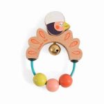 Zornaitoare lemn Pasare, Moulin Roty - imagine 4
