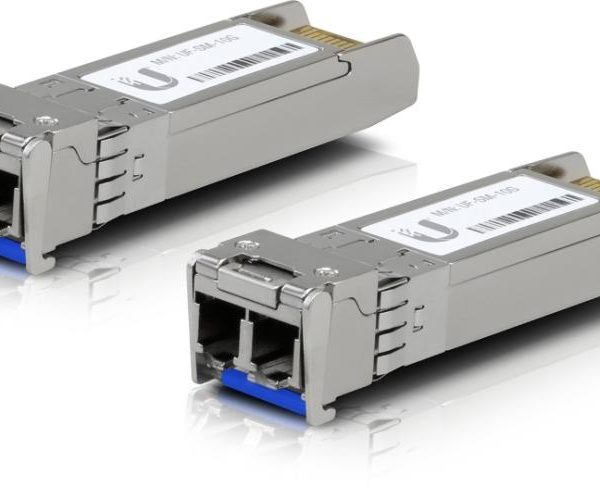 Ubiquiti UACC-OM-SM-10G-D-2. Tip aparat emisie-recepție SFP: Fibră optică, Rată maximă