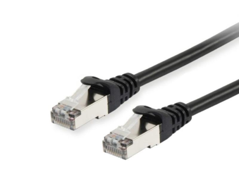 278d2267cb5d1fe95c99c3b620a5c07b.jpeg EQUIP 605592 Cat.6 S/FTP Patch Cable, 3.0m , Black, 8.34x11.68x3000mm - imagine 1