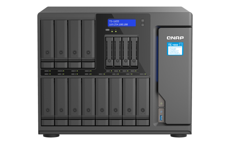 278fcd569d00ce53ffaa68e6b1f8f92f.png NAS QNAP 1655 16-Bay, CPU Intel® Atom® C5125 8-core/8-thread Processor, - imagine 1