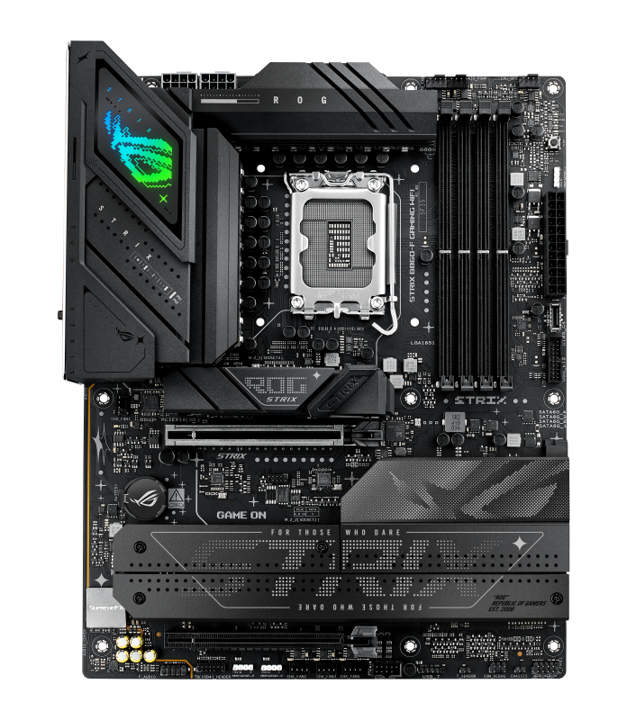27bbd5de2dda36f80eb74c614d1ddf40.png Placa de bază ASUS ROG STRIX B860-F GAMING WIFI LGA1851 - imagine 1