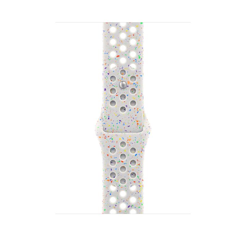 288497ab91ca9692b18991abe60dbb46.jpeg Apple Watch 46mm Pure Platinum Nike Sport Band - S/M - imagine 1