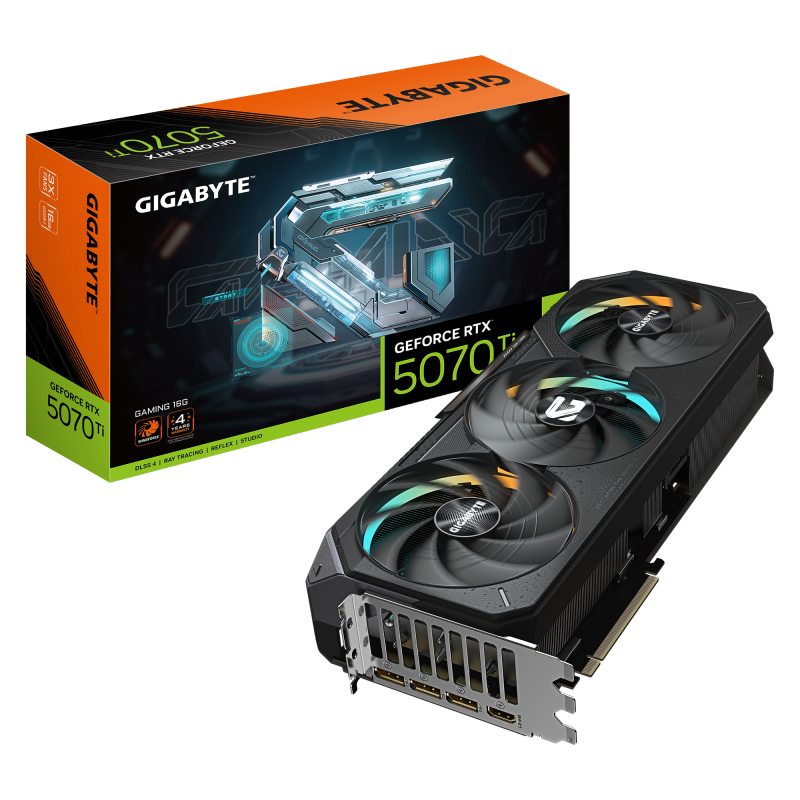 2ab53eebf356ab9d93d3cfda9b9d19ca.png Placa video Gigabyte GEFORCE RTX 5070 TI GAMING, 16GB GDDR7, - imagine 1