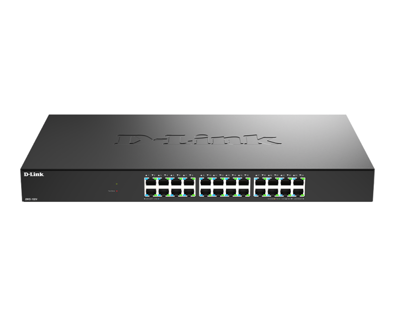 2b26b968e1e8a7f4f5383a473c2153cf.png D-Link DMS-1024. Switch type: Unmanaged. Basic switching RJ-45 Ethernet ports - imagine 1