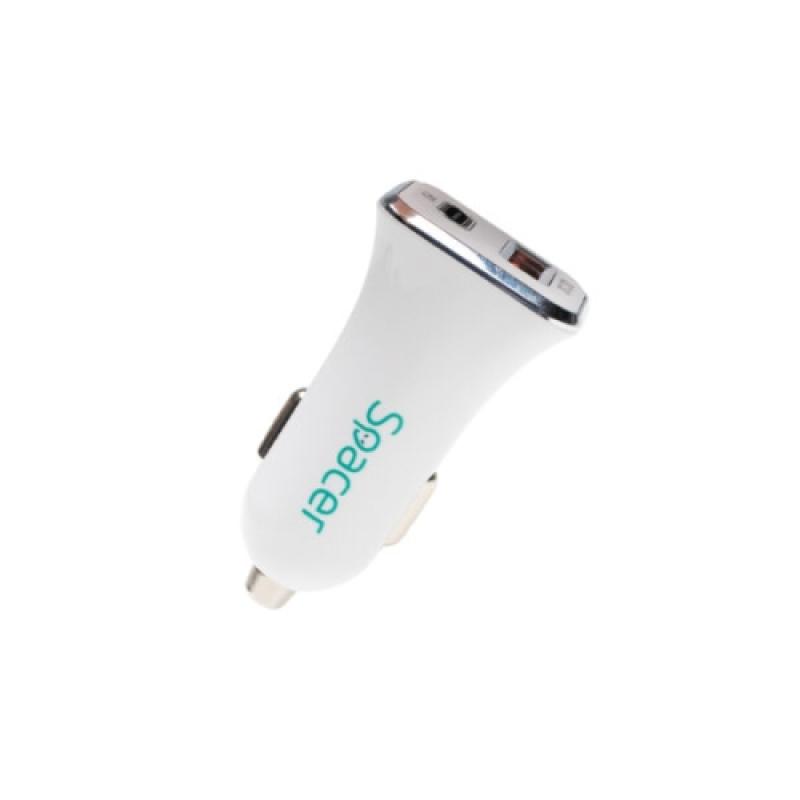 2b35ac3947b06ebe946c8397cdadae46.jpg Alimentator auto SPACER QC si PD 38W total max, USB - imagine 1