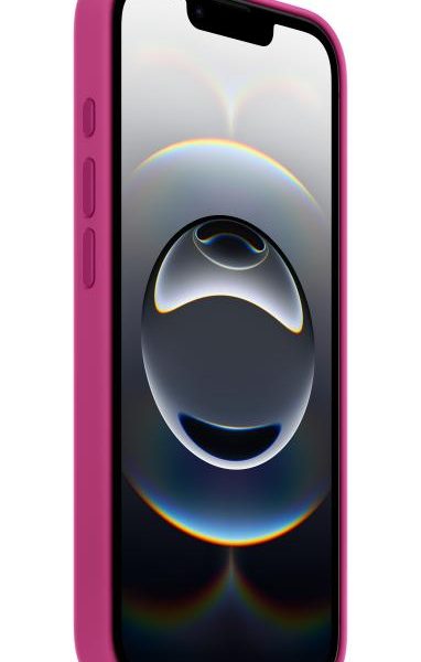 iPhone 16e Silicone Case - Fuchsia