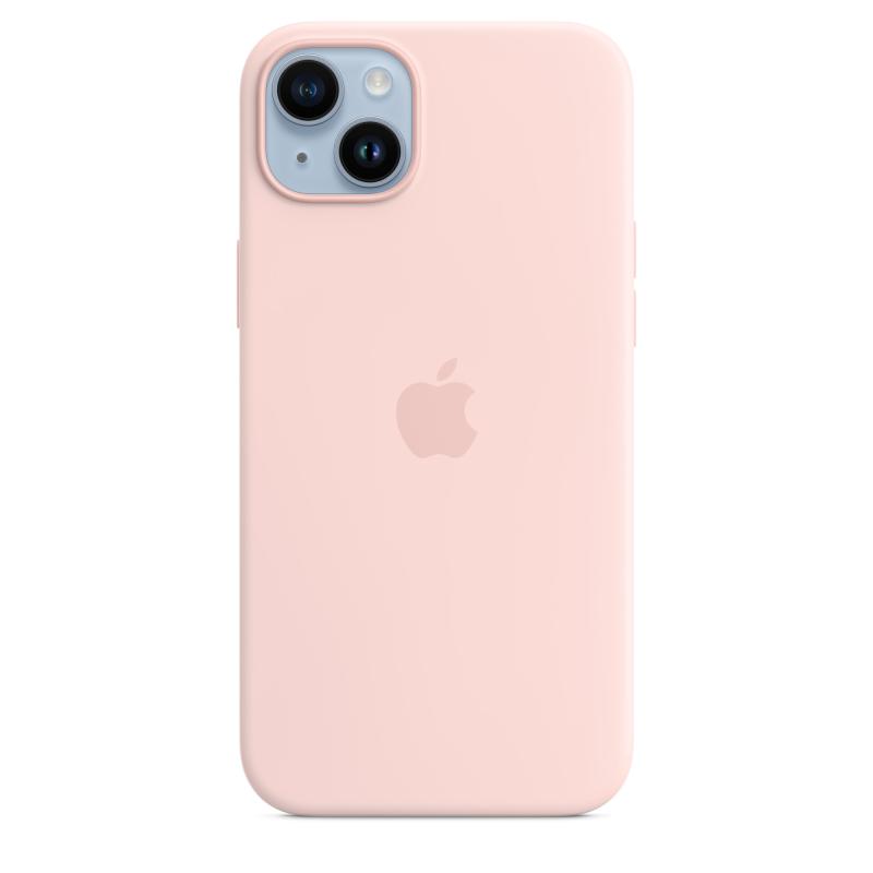 31ee2995e023304c1c5e292df9570cbf.jpeg iPhone 14 Plus Silicone Case with MagSafe - Chalk Pink - imagine 1