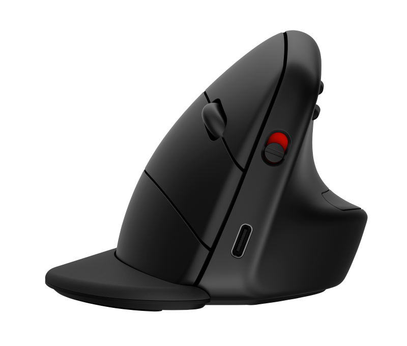 36517a86f21406bb62c82f2db0bdeaa4.png Mouse Wireless HP 920 Ergonomic Vertical Wireless Mouse, 1200 dpi, - imagine 1