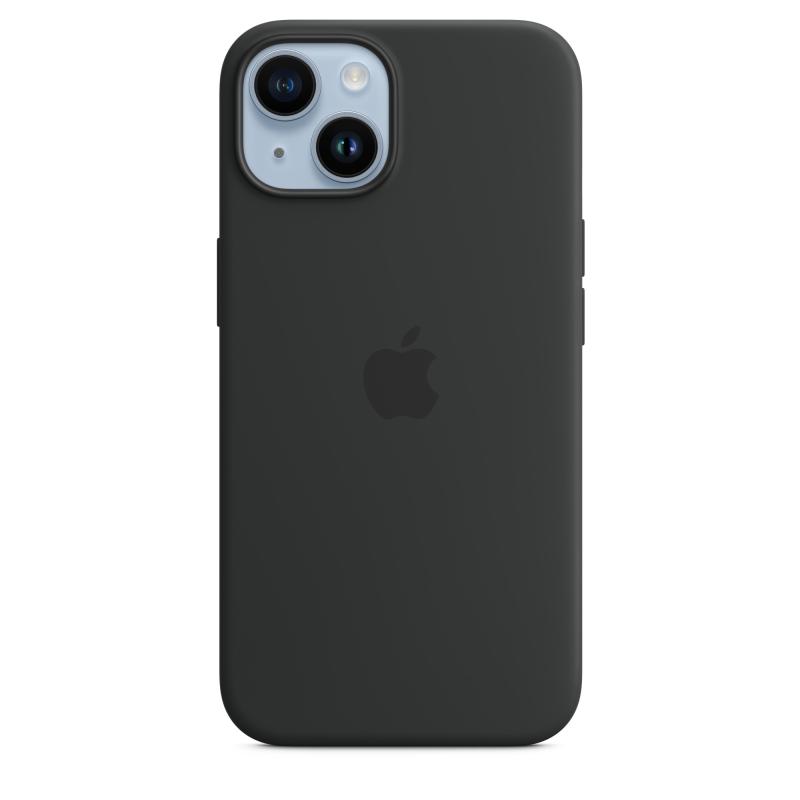 379a781fffc7c36069a62a4cef38aec0.jpeg iPhone 14 Silicone Case with MagSafe - Midnight - imagine 1