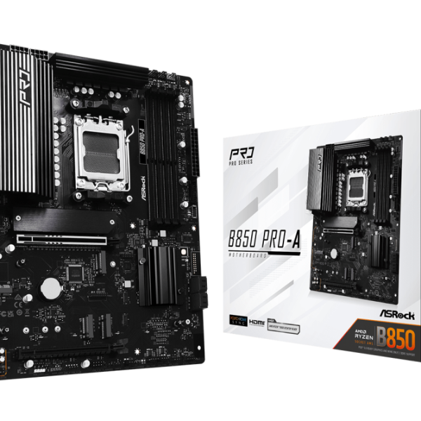 Placa de baza ASRock B850 Pro-A, Socket AM5, DDR5, ATX