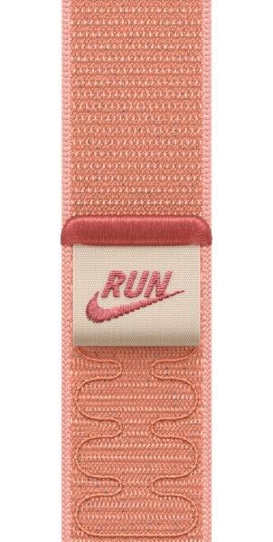 Apple Watch 40mm Alpenglow Pink Nike Sport Loop