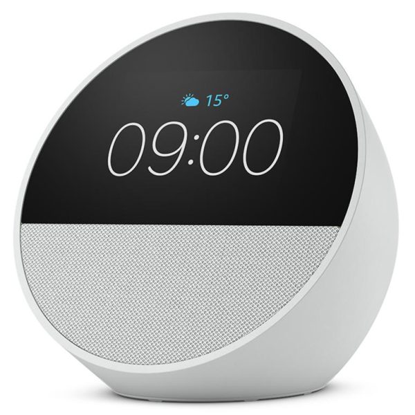 Amazon Echo Spot (2024 release) - Glacier White
