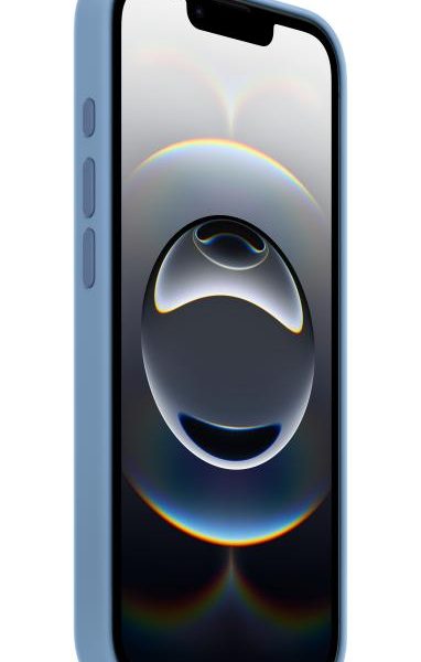 iPhone 16e Silicone Case - Winter Blue