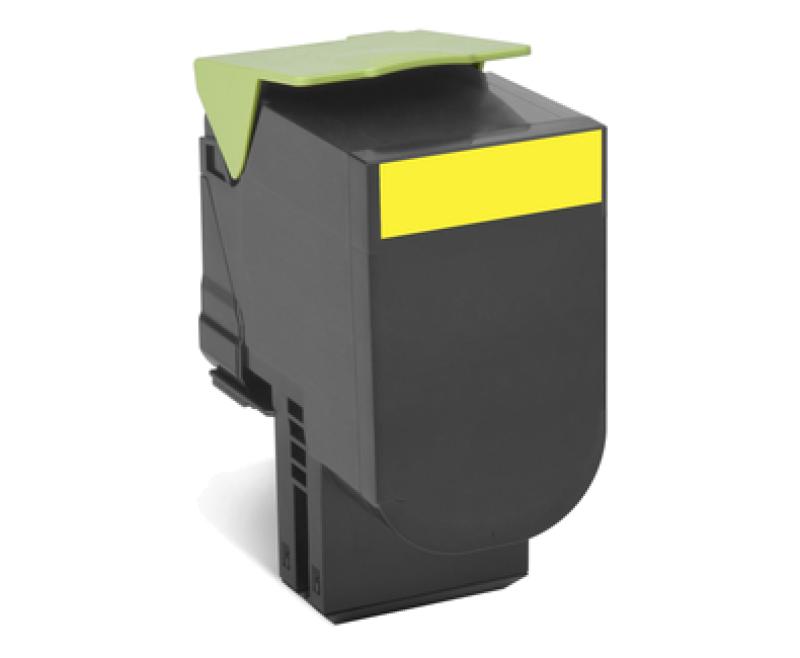 4134646bebfe86ca2831d23ca6d00d53.jpg Cartus toner Lexmark 70C2XYE, yellow, 4 k, CS510de, CS510dte. - imagine 1