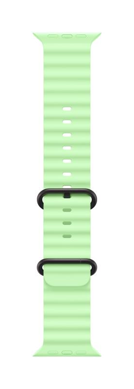 45246a97da4ea8ea6879d6201444e849.jpg Apple Watch 49mm Neon Green Ocean Band - Black Titanium Finish - imagine 1
