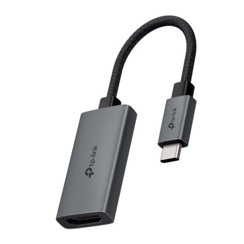 4b3d84a9671f9b35042df353b7385541.jpeg USB Type-C to HDMI Adapter SPEC: 1 × USB-C Connector,1 - imagine 1