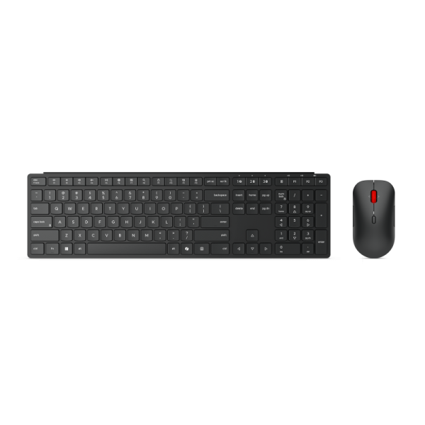 Set tastatura si mouse Lenovo Multi-Mode Pro Combo, Bluetooth 5.3,