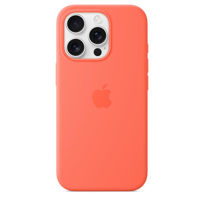 58587465633c6057ba5d7077e10da492.jpeg iPhone 16 Pro Silicone Case with MagSafe - Tangerine - imagine 1