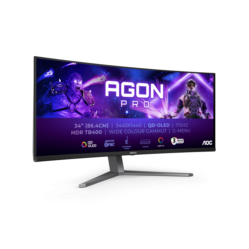 5858f09a6331a32834738a2cb3596b35.png Monitor Aoc 34" AG346UCD, Curvature: 1800R, Diagonal (inch): 34, Diagonal - imagine 1