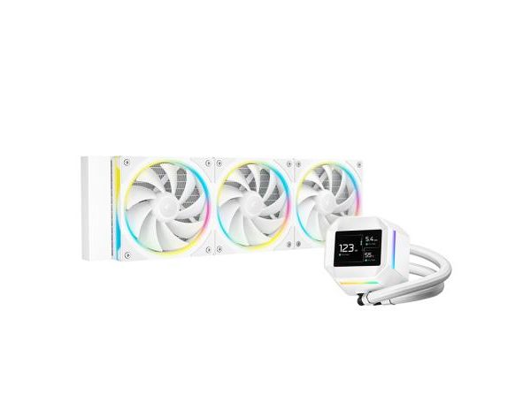 CPU COOLER DEEPCOOL LM360 RGB WHITE