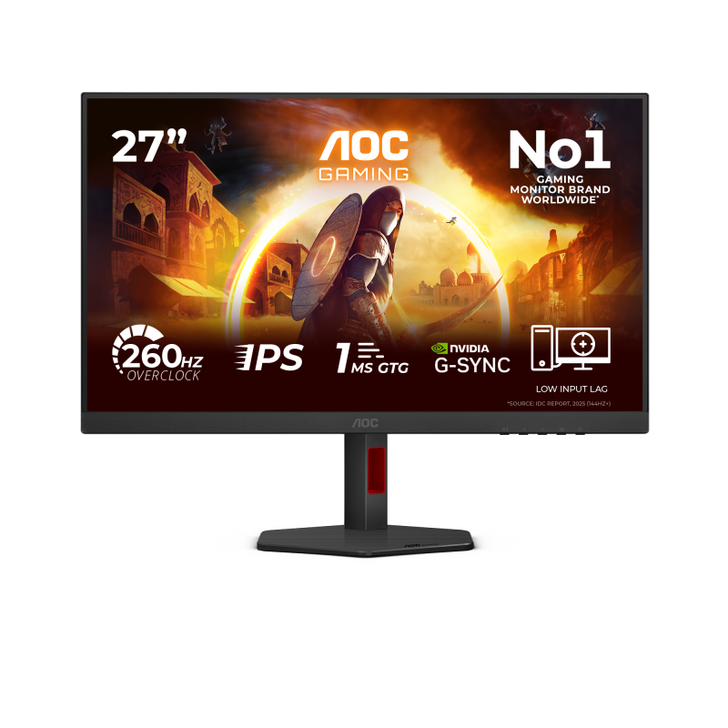 5cd367e905d559cd909fb32f7cefa8e6.png Monitor AOC 27" 27G4ZR, Diagonal (inch): 27, Diagonal (cm): 68, - imagine 1