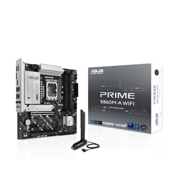 Placa de baza ASUS PRIME B860M-A WIFI, Socket 1851, DDR5,