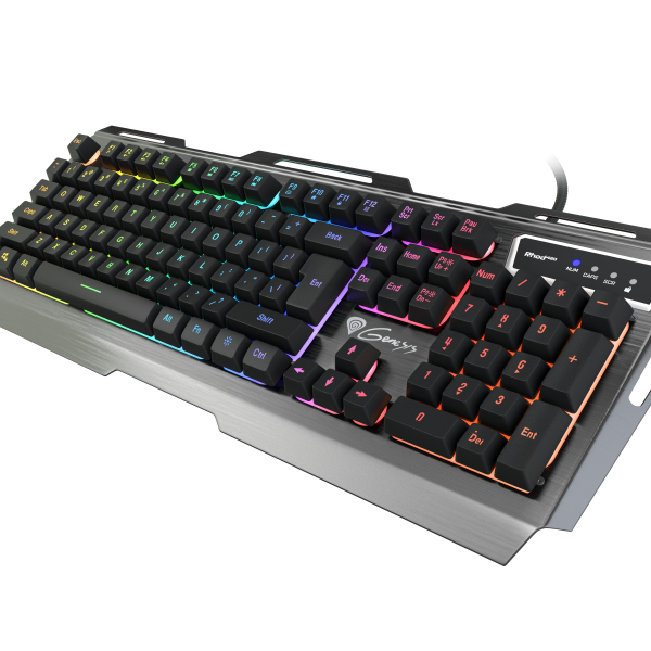 GENESIS Rhod 420 RGB. Keyboard form factor: Full-size (100%). Keyboard