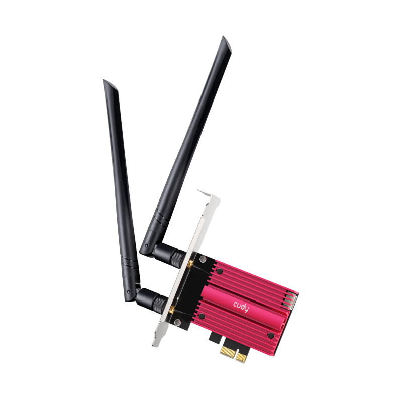 6020b53682f4418a1778f10e3f13ae86.png CUDY BE9300 Wi-Fi 7 Bluetooth 5.4 PCI Express Adapter with - imagine 1