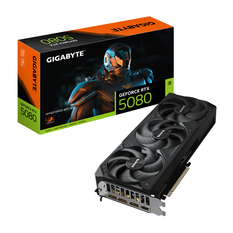 61b492ec2cba5de5880517b0f0e131f9.png Placa video Gigabyte GeForce RTX 5080, 16GB GDDR7, PCI Express - imagine 1