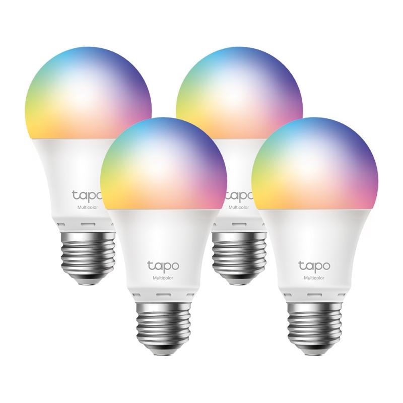634be0b9f5c9e28bf7a83a6e49431b40.jpeg Smart Wi-Fi Light Bulb, Multicolor, 4-Pack SPEC: 2.4 GHz, IEEE - imagine 1