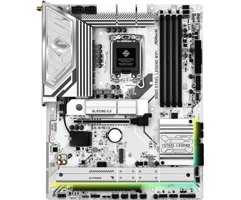 64e88918ca0293e50e6fe0310393747d.png Placa de baza ASRock B860 Steel Legend WiFi, Socket 1851, - imagine 1