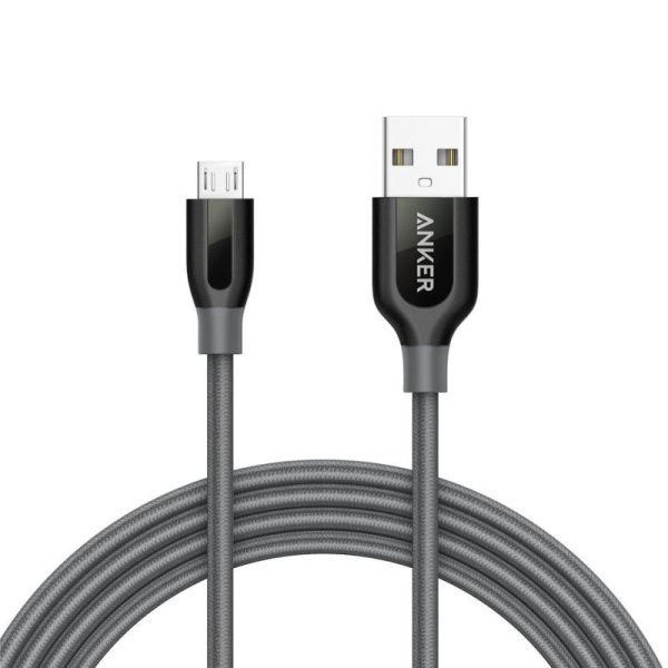 Cablu premium Anker PowerLine+ microUSB 1.8 metri gri