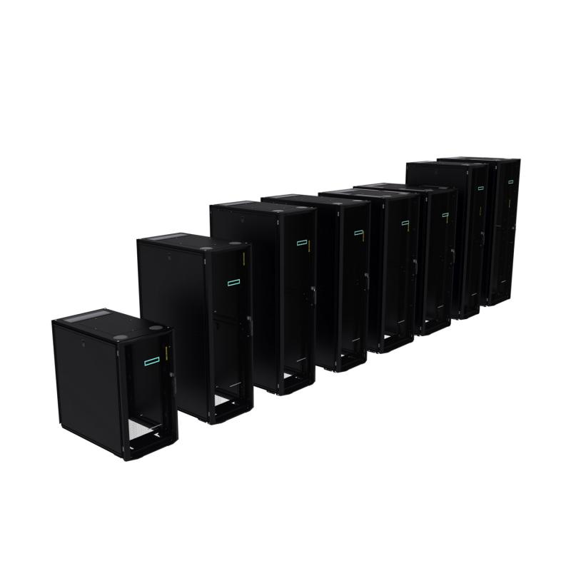 6750ba9c1697513438996e694a57232a.jpg HPE 42U 600mmx1200mm G2 Kitted Advanced Shock Rack with Side - imagine 1