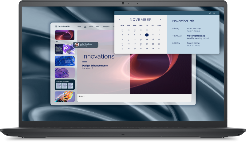 6955651e55d0511e7b0fffc9beaa91e3.png Laptop SMB DELL Pro 15 Essential, cu procesor AMD Ryzen - imagine 1