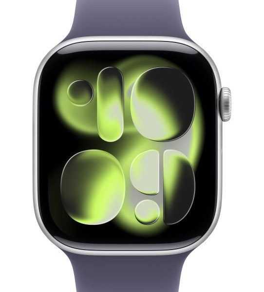Apple Watch 46mm Purple Fog Sport Band - S/M