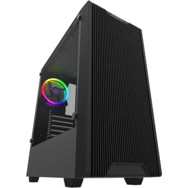 Carcasa AQIRYS Virgo, RGB, Mid Tower, Black